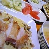 じゅわっとジューシー　☆鶏てりやきパスタ☆